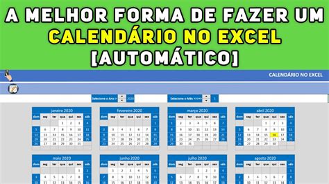 Calendario Automático Excel Cómo Crear una Función Calendario Automático en Excel con LAMBDA - YouTube